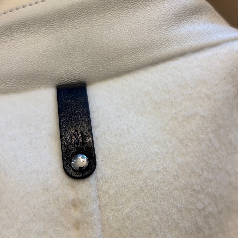 ◼️Mackage Holt Renfrew Yvonne Wool And Cashmere Double-Breasted Long Coat Small - Picture 6 of 10